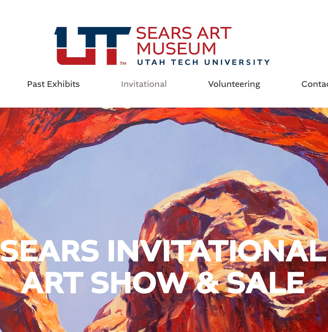 Sears Art Museum, website invitational, featuring Medicine Woman, The Windweaver, St. George, Utah, February 14, 2026 - March 21, 2026