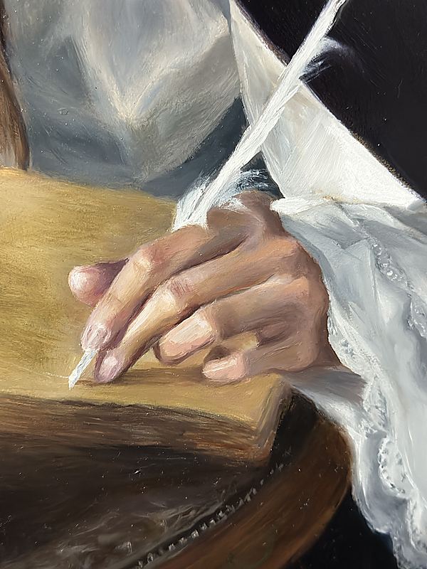 Hand detail